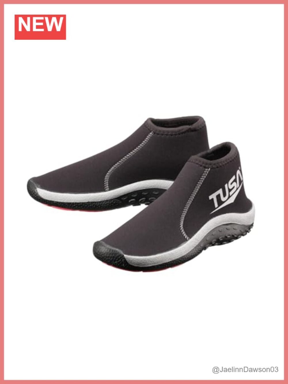 3mm Neoprene Dive Slippers Hard Sole Water Shoes for Snorkeling